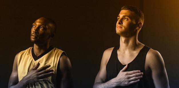 A split-screen image comparing two athletes: on one side, a famous basketball player with millions of followers; on the other side, a lesser-known skateboarder with a smaller but highly engaged niche audience. The image highlights the different types of brand deals they might secure.