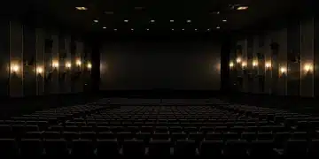 Empty movie theater symbolizing underperforming 2026 box office trends